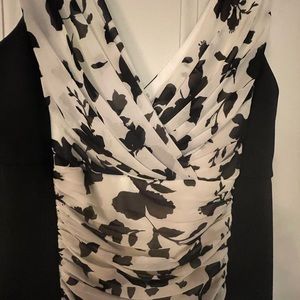 Beautiful White House black market dress. NWT $170 Size 12